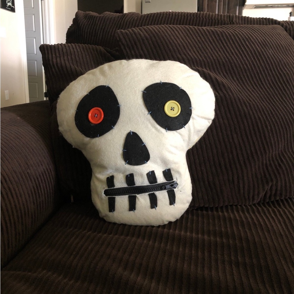 Skull Pillow